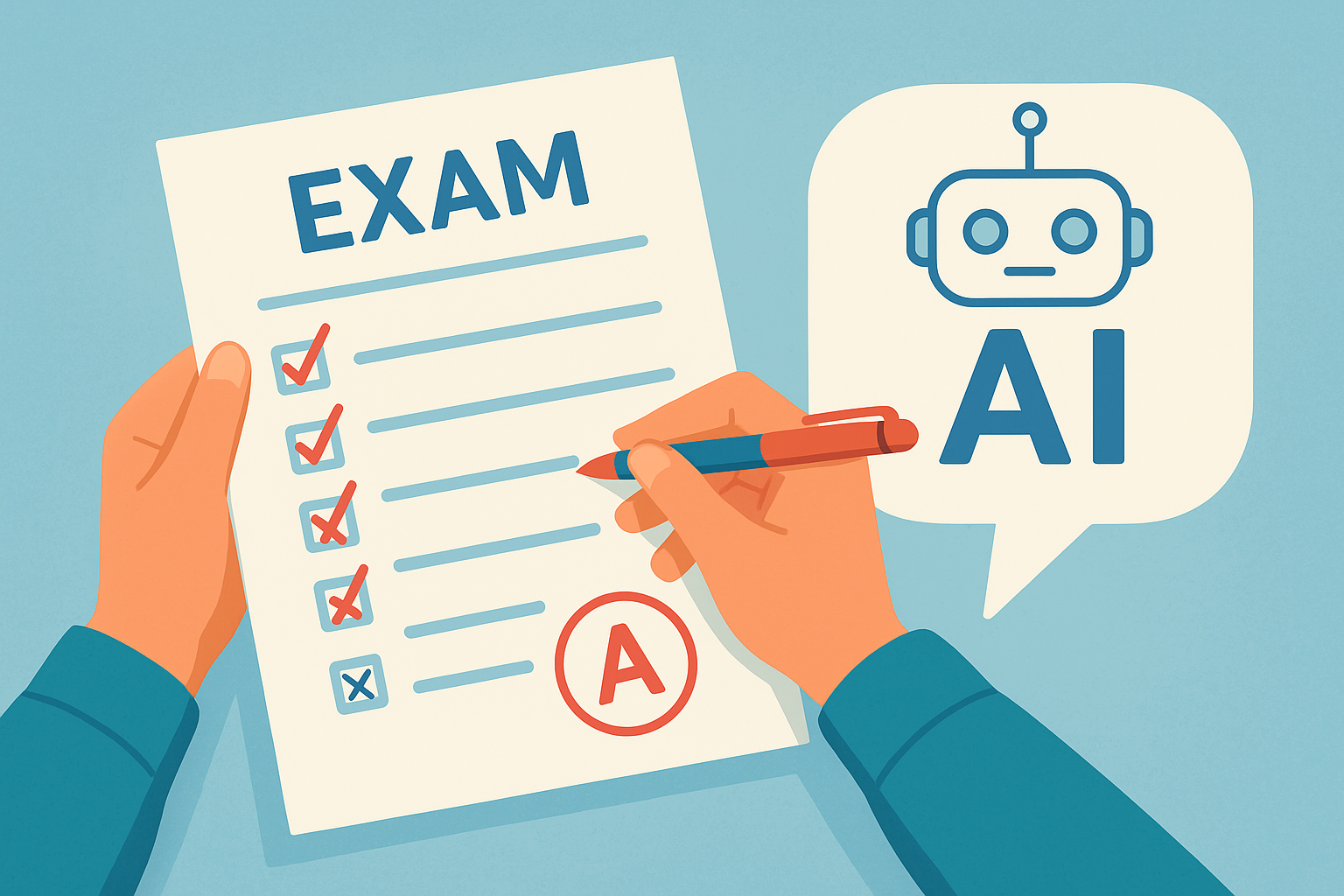 Nakijken van examens en toetsen met generatieve AI