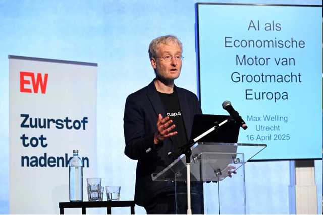 Max Welling: AI moet de economische motor worden van een onafhankelijk Europa