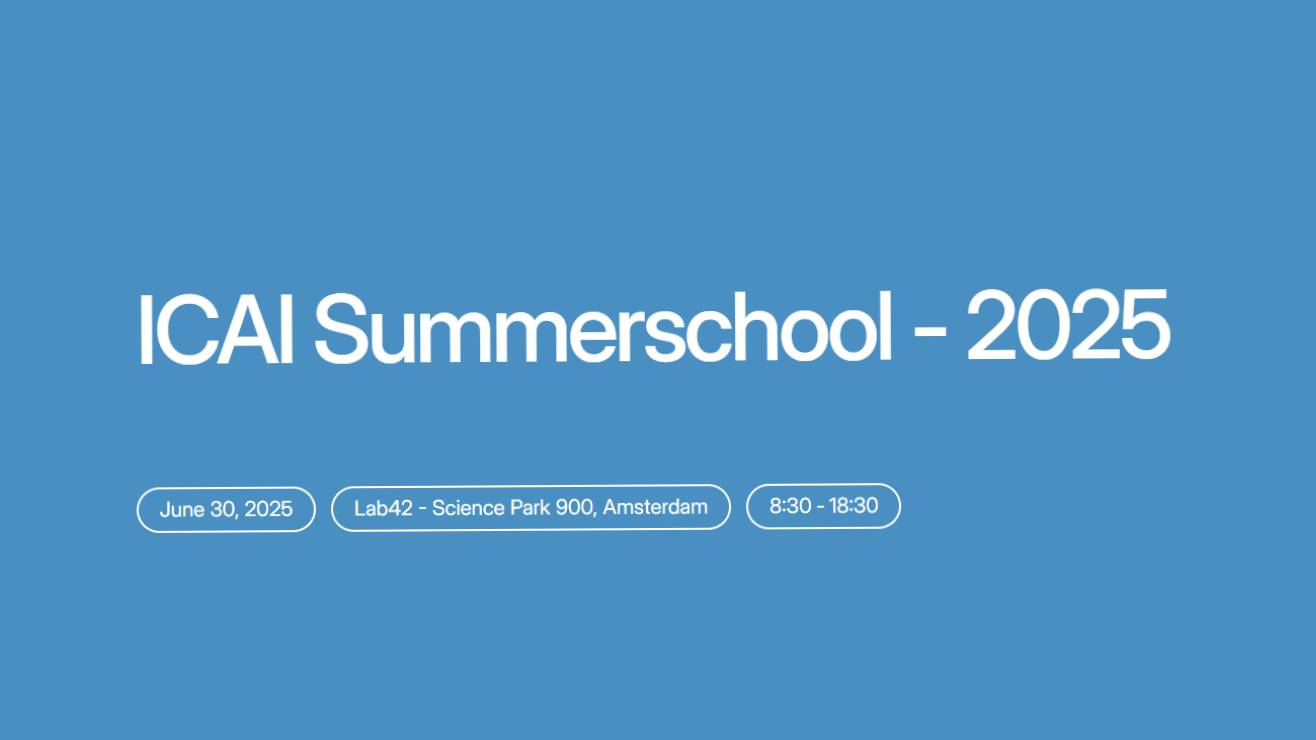 ICAI Summerschool - 2025