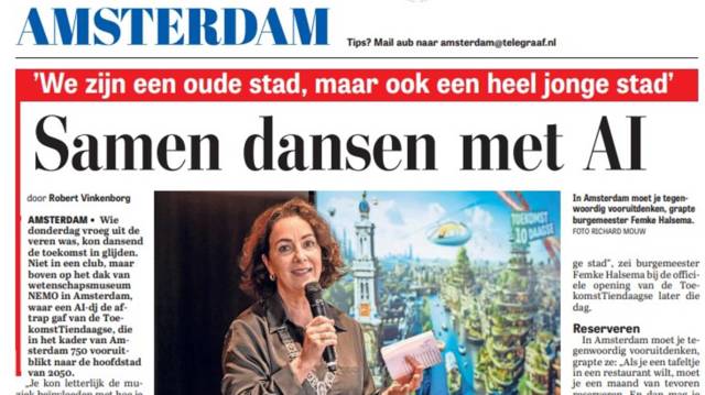 Dansen met AI op het dak van Nemo
